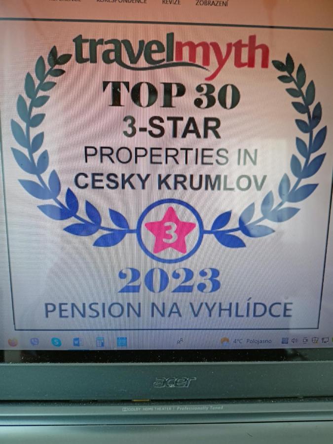 Český Krumlov Pension Na Vyhlidce מראה חיצוני תמונה